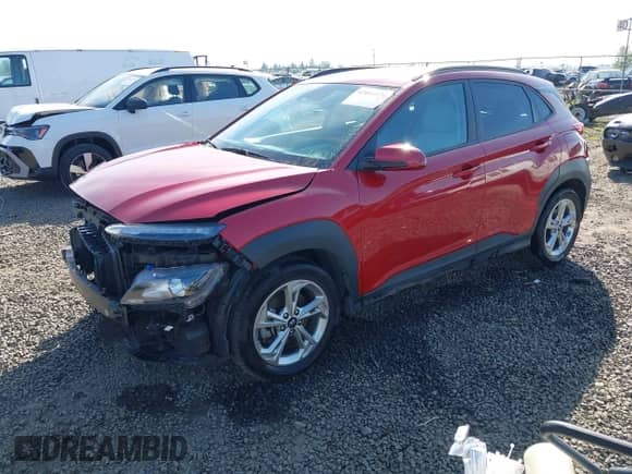 2023 Hyundai Kona SEL с VIN KM8K6CAB3PU949159, выставлен на аукционе IAAI как лот 42014976 с пробегом 17 354 миль миль и . История ставок и продаж доступна на DreamBid. Изображение 2.