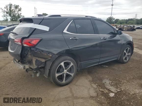 2022 Chevrolet Equinox Premier z VIN 2GNAXNEV9N6104297, wystawiony jako Copart lot #86193955 z przebiegiem 35 883 mil mil oraz Nie do naprawy • Non repairable. Historia ofert i sprzedaży dostępna na DreamBid. Obrazek 3.