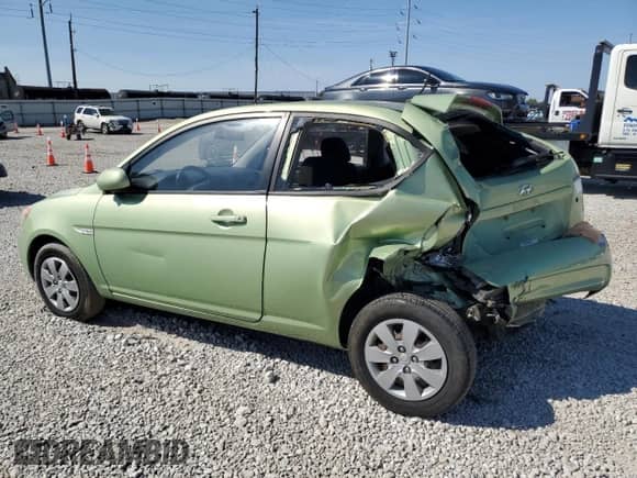 2010 Hyundai Accent GS z VIN KMHCM3AC3AU168796, wystawiony jako Copart lot #80255565 z przebiegiem 75 160 mil mil oraz Szkoda całkowita • Salvage title. Historia ofert i sprzedaży dostępna na DreamBid. Obrazek 2.