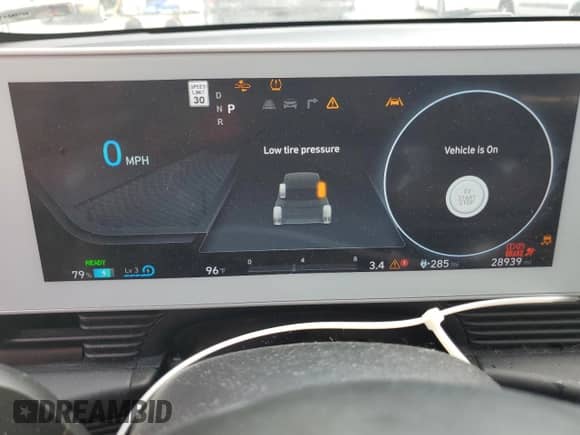 2022 Hyundai Ioniq 5 SEL с VIN KM8KN4AE7NU115282, выставлен на аукционе Copart как лот 84834325 с пробегом 28 939 миль миль и На запчасти • Non repairable. История ставок и продаж доступна на DreamBid. Изображение 9.