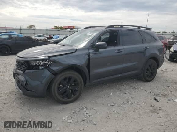 2022 Kia Sorento X-Line S с VIN 5XYRLDLC0NG121303, выставлен на аукционе Copart как лот 72061505 с пробегом 56 938 миль миль и Списание • Salvage title. История ставок и продаж доступна на DreamBid. Изображение 1.