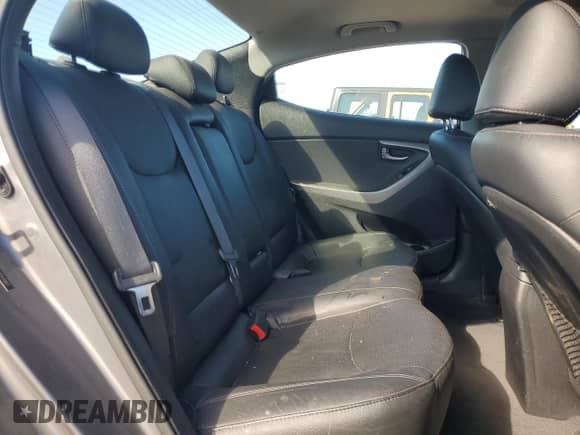 2012 Hyundai Elantra Limited with VIN 5NPDH4AE3CH109927, listed as a Copart auction lot 86613385 with 125,603 mi miles and Clean title. Bid and sale history available at DreamBid. Image 10.