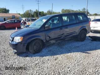 2014 Dodge Grand Caravan SE 30th Anniversary with VIN 2C4RDGBG9ER278231, listed as a Copart auction lot 85843295 with 104,541 mi miles and Salvage title. Bid and sale history available at DreamBid. Image 1.