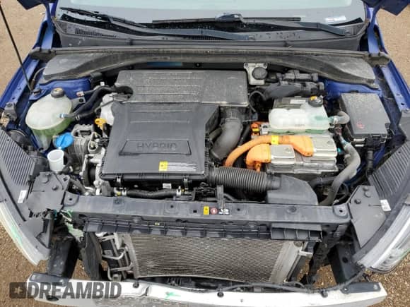 2019 Hyundai Ioniq Blue with VIN KMHC65LC5KU175950, listed as a Copart auction lot 61527795 with 201,378 mi miles and Salvage title. Bid and sale history available at DreamBid. Image 11.