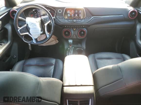 2022 Chevrolet Blazer RS с VIN 3GNKBKRS1NS140312, выставлен на аукционе Copart как лот 67077585 с пробегом 40 076 миль миль и Списание • Salvage title. История ставок и продаж доступна на DreamBid. Изображение 8.