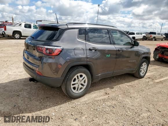 2017 Jeep Compass Sport with VIN 3C4NJCABXHT643443, listed as a Copart auction lot 83998585 with 93,790 mi miles and Clean title. Bid and sale history available at DreamBid. Image 3.