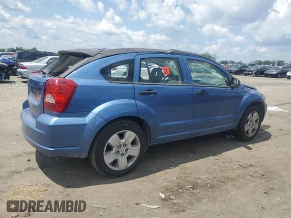 2007 Dodge Caliber SXT with VIN 1B3HB48B87D152560, listed as a Copart auction lot 64159575 with 105,694 mi miles and Clean title. Bid and sale history available at DreamBid. Image 3.