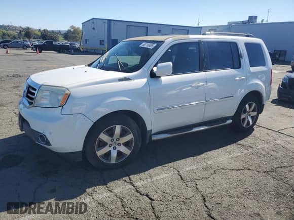 2013 Honda Pilot Touring with VIN 5FNYF4H95DB070466, listed as a Copart auction lot 85595265 with 228,064 mi miles and Clean title. Bid and sale history available at DreamBid. Image 1.