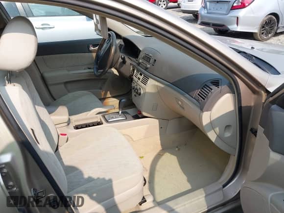 2006 Hyundai Sonata GL with VIN 5NPET46C96H108361, listed as a IAAI auction lot 42396145 with 51,180 mi miles and . Bid and sale history available at DreamBid. Image 5.