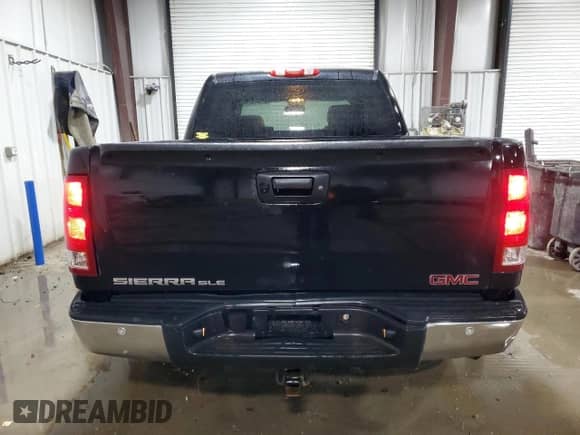 2012 GMC Sierra 1500 SLE with VIN 3GTP2VE76CG218486, listed as a Copart auction lot 85872165 with 160,665 mi miles and Salvage title. Bid and sale history available at DreamBid. Image 6.
