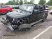 2021 Jeep Wrangler Unlimited Sahara High Altitude with VIN 1C4HJXEN6MW628841, listed as a IAAI auction lot 42915446 with 34,252 mi miles and . Bid and sale history available at DreamBid. Image 18.