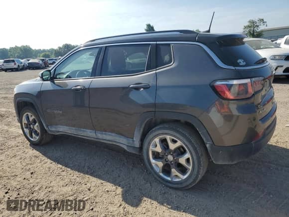 2020 Jeep Compass Limited with VIN 3C4NJDCB6LT236036, listed as a Copart auction lot 65977365 with 31,846 mi miles and Non repairable. Bid and sale history available at DreamBid. Image 2.