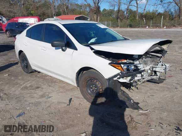2018 Subaru Impreza with VIN 4S3GKAA67J1609180, listed as a IAAI auction lot 41193787 with 106,307 mi miles and . Bid and sale history available at DreamBid. Image 1.