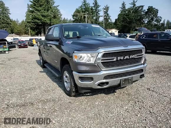 2021 Ram 1500 Tradesman with VIN 1C6SRFNM4MN500773, listed as a Copart auction lot 61540325 with 131,004 mi miles and Salvage title. Bid and sale history available at DreamBid. Image 13.