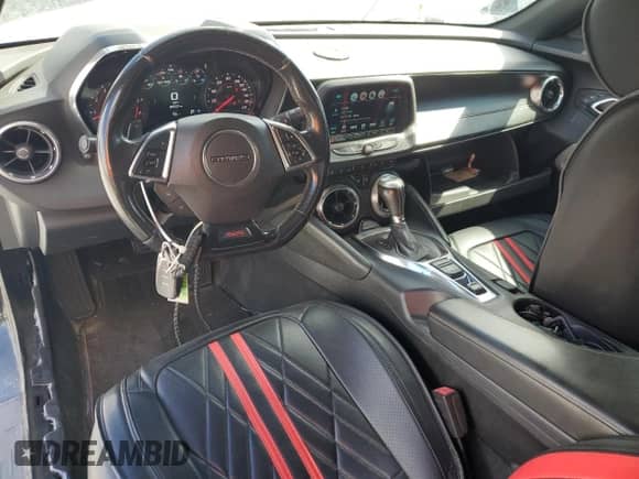 2018 Chevrolet Camaro 1SS with VIN 1G1FF1R76J0148663, listed as a Copart auction lot 86846235 with 85,107 mi miles and Salvage title. Bid and sale history available at DreamBid. Image 8.