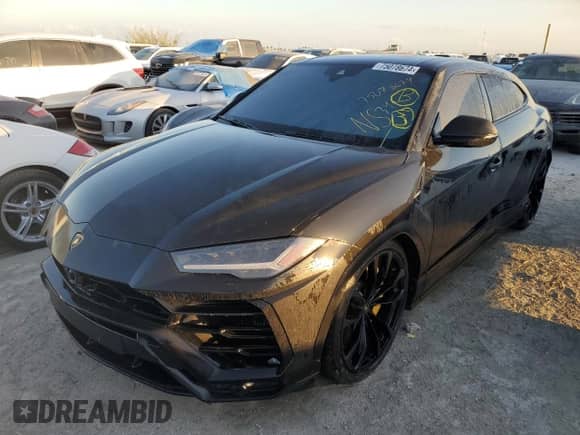 2019 Lamborghini Urus с VIN ZPBCA1ZL0KLA04363, выставлен на аукционе Copart как лот 75078674 с пробегом Не указан миль и Списание • Salvage title. История ставок и продаж доступна на DreamBid. Изображение 1.