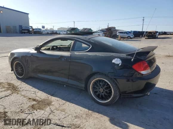 2006 Hyundai Tiburon GT with VIN KMHHN65F76U197234, listed as a Copart auction lot 52775705 with 127,581 mi miles and Clean title. Bid and sale history available at DreamBid. Image 2.