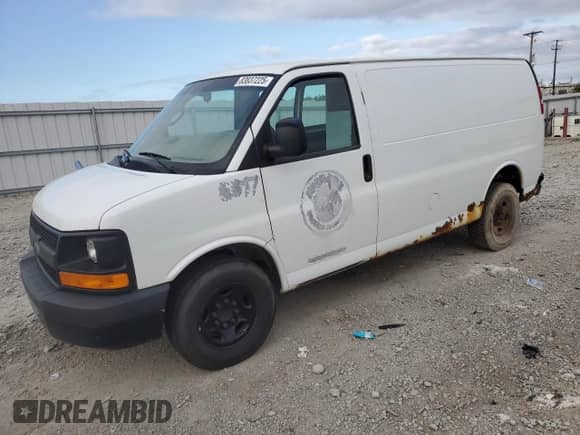 2016 Chevrolet Express Cargo с VIN 1GCWGAHF4G1241763, выставлен на аукционе Copart как лот 83837225 с пробегом 411 211 миль миль и На запчасти • Non repairable. История ставок и продаж доступна на DreamBid. Изображение 1.