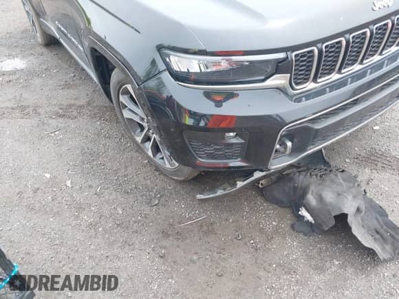 2023 Jeep Grand Cherokee Overland with VIN 1C4RJHDG2PC516797, listed as a IAAI auction lot 42026063 with 25,808 mi miles and . Bid and sale history available at DreamBid. Image 20.