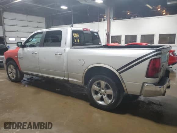 2013 Ram 1500 Lone Star with VIN 1C6RR7TTXDS687789, listed as a Copart auction lot 57658565 with 273,593 mi miles and Salvage title. Bid and sale history available at DreamBid. Image 2.