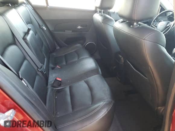 2012 Chevrolet Cruze LTZ with VIN 1G1PH5SCXC7244528, listed as a Copart auction lot 68454635 with 120,410 mi miles and Salvage title. Bid and sale history available at DreamBid. Image 10.