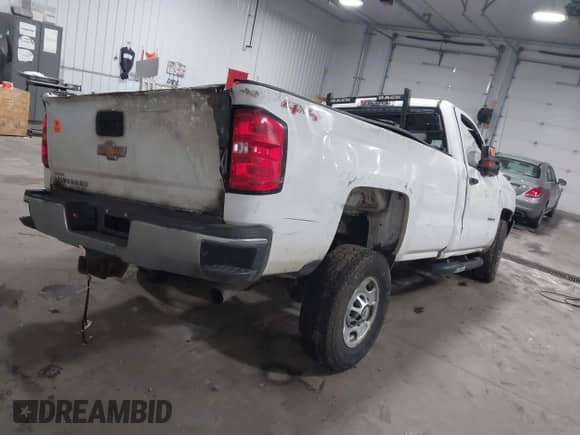 2017 Chevrolet Silverado 2500HD Work Truck with VIN 1GC0KUEG3HZ399078, listed as a IAAI auction lot 42406695 with 156,937 mi miles and . Bid and sale history available at DreamBid. Image 4.