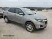 2023 Chevrolet Equinox LT with VIN 3GNAXUEG1PL141340, listed as a Copart auction lot 71738015 with 17,136 mi miles and Salvage title. Bid and sale history available at DreamBid. Image 4.