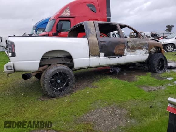 2007 Dodge RAM with VIN 3D7MX39C37G732503, listed as a Copart auction lot 44785275 with Not provided miles and Salvage title. Bid and sale history available at DreamBid. Image 3.