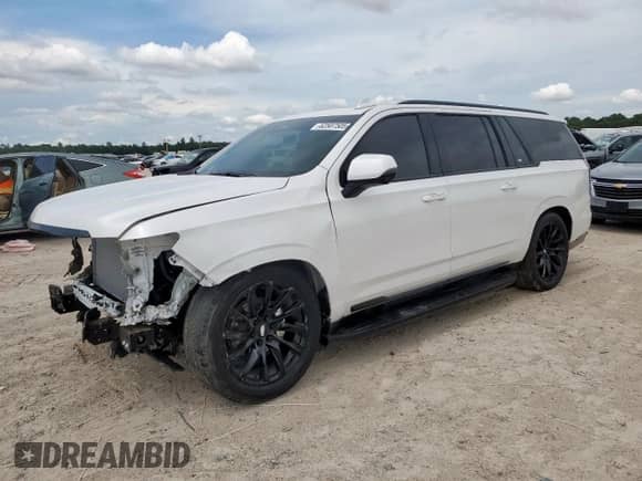 2023 Cadillac Escalade ESV 4WD Sport Platinum с VIN 1GYS4RKL1PR358913, выставлен на аукционе Copart как лот 62507505 с пробегом Не указан миль и Списание • Salvage title. История ставок и продаж доступна на DreamBid. Изображение 1.