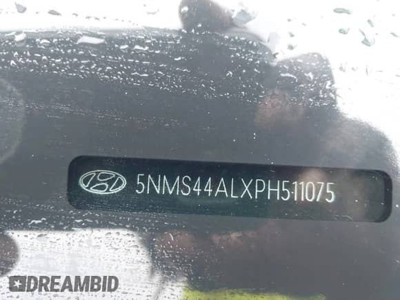 2023 Hyundai Santa Fe Limited с VIN 5NMS44ALXPH511075, выставлен на аукционе IAAI как лот 42622190 с пробегом 35 974 миль миль и . История ставок и продаж доступна на DreamBid. Изображение 9.