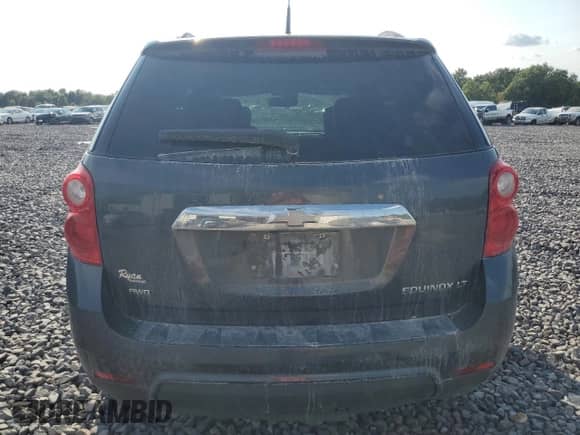 2011 Chevrolet Equinox 2LT with VIN 2CNFLNEC5B6291716, listed as a Copart auction lot 71494905 with 234,600 mi miles and Salvage title. Bid and sale history available at DreamBid. Image 6.