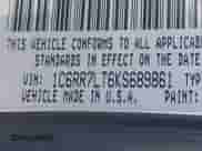 2019 Ram 1500 Big Horn z VIN 1C6RR7LT6KS689861, wystawiony jako IAAI lot #41995921 z przebiegiem 82 409 mil mil oraz . Historia ofert i sprzedaży dostępna na DreamBid. Obrazek 9.