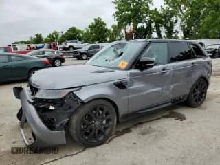 2022 Land Rover Range Rover Sport HSE Silver Edition with VIN SALWR2SU1NA206868, listed as a Copart auction lot 58824625 with Not provided miles and Salvage title. Bid and sale history available at DreamBid. Image 1.