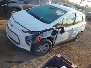 2023 Chevrolet Bolt EV 1LT with VIN 1G1FW6S08P4120164, listed as a IAAI auction lot 43255906 with 18,158 mi miles and . Bid and sale history available at DreamBid. Image 2.