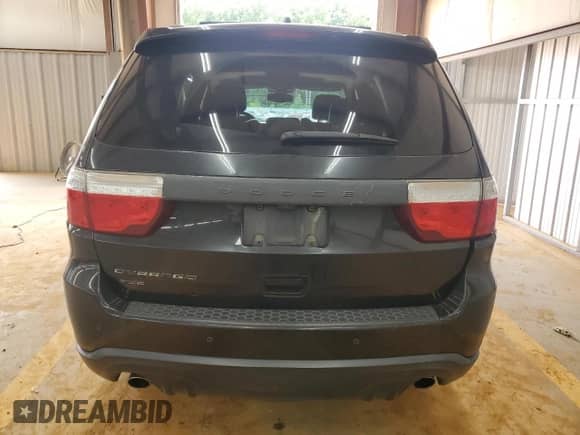2012 Dodge Durango Crew with VIN 1C4SDJDTXCC122178, listed as a Copart auction lot 59212225 with Not provided miles and Salvage title. Bid and sale history available at DreamBid. Image 6.