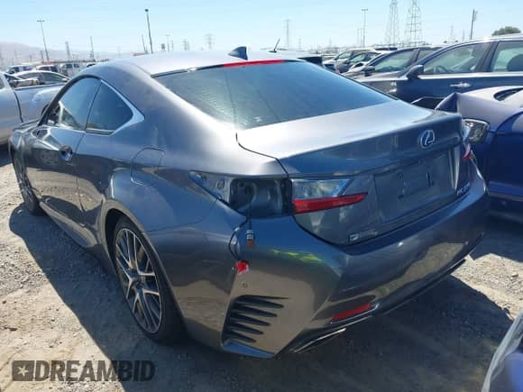 2015 Lexus RC 350 F Sport с VIN JTHHE5BC5F5004452, выставлен на аукционе IAAI как лот 42876177 с пробегом 135 728 миль миль и . История ставок и продаж доступна на DreamBid. Изображение 3.