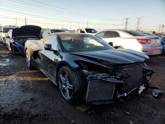 2020 Chevrolet Corvette 3LT with VIN 1G1Y83D40L5119127, listed as a Copart auction lot 88551275 with 9,148 mi miles and Salvage title. Bid and sale history available at DreamBid. Image 4.