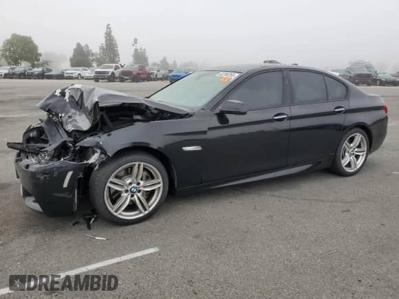 2013 BMW 5 Series 535i with VIN WBAFR7C57DC819623, listed as a Copart auction lot 82269265 with 119,624 mi miles and Salvage title. Bid and sale history available at DreamBid. Image 1.