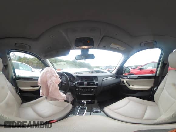 2017 BMW X3 sDrive28i with VIN 5UXWZ7C52H0T44410, listed as a IAAI auction lot 43321786 with 142,893 mi miles and . Bid and sale history available at DreamBid. Image 18.