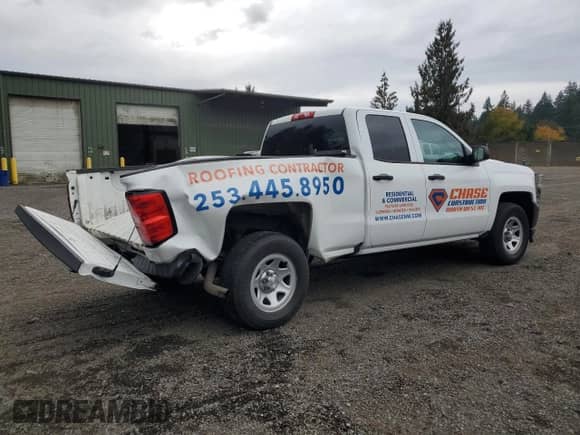 2019 Chevrolet Silverado 1500 Work Truck z VIN 2GCRCNEC4K1206931, wystawiony jako Copart lot #84223765 z przebiegiem 113 694 mil mil oraz Szkoda całkowita • Salvage title. Historia ofert i sprzedaży dostępna na DreamBid. Obrazek 3.
