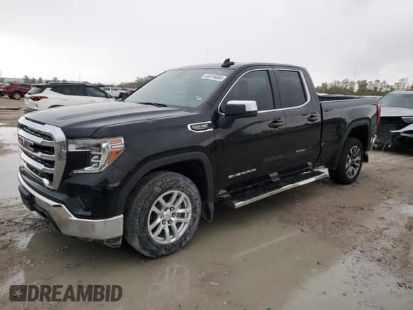2021 GMC Sierra 1500 SLE с VIN 1GTR8BEDXMZ438064, выставлен на аукционе Copart как лот 83816684 с пробегом 53 920 миль миль и Списание • Salvage title. История ставок и продаж доступна на DreamBid. Изображение 1.