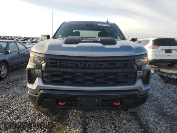 2023 Chevrolet Silverado 1500 Custom Trail Boss with VIN 3GCPDCEK2PG226769, listed as a Copart auction lot 45352185 with 33,767 mi miles and Salvage title. Bid and sale history available at DreamBid. Image 5.