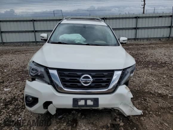 2019 Nissan Pathfinder Platinum с VIN 5N1DR2MNXKC636396, выставлен на аукционе Copart как лот 66980795 с пробегом 81 902 миль миль и Списание • Salvage title. История ставок и продаж доступна на DreamBid. Изображение 5.