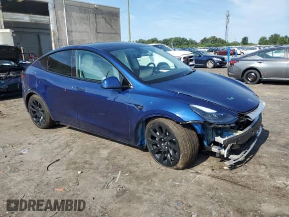 2023 Tesla Model Y Long Range с VIN 7SAYGDEE5PF910400, выставлен на аукционе Copart как лот 66009544 с пробегом 5 117 миль миль и Списание • Salvage title. История ставок и продаж доступна на DreamBid. Изображение 4.