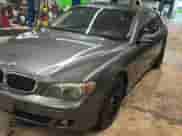 2008 BMW 7 Series 750i with VIN WBAHL83578DT11510, listed as a Copart auction lot 86750865 with 131,653 mi miles and Clean title. Bid and sale history available at DreamBid. Image 2.