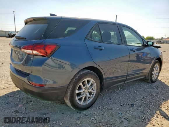 2024 Chevrolet Equinox LS с VIN 3GNAXHEG8RL179125, выставлен на аукционе Copart как лот 80371545 с пробегом 43 396 миль миль и Списание • Salvage title. История ставок и продаж доступна на DreamBid. Изображение 3.