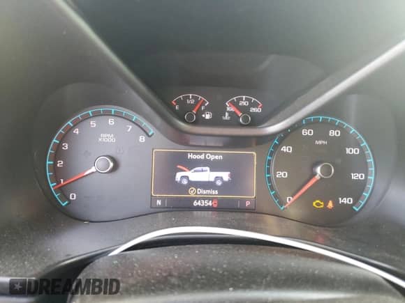 2019 Chevrolet Colorado 2WD Z71 с VIN 1GCGSDENXK1341925, выставлен на аукционе Copart как лот 56865175 с пробегом 64 354 миль миль и Списание • Salvage title. История ставок и продаж доступна на DreamBid. Изображение 9.