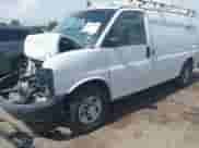 2012 Chevrolet Express Cargo z VIN 1GCWGFCA6C1166700, wystawiony jako IAAI lot #42747855 z przebiegiem Nie podano mil oraz . Historia ofert i sprzedaży dostępna na DreamBid. Obrazek 2.