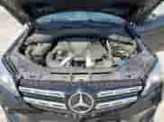 2018 Mercedes-Benz GLS 550 with VIN 4JGDF7DE0JB009832, listed as a Copart auction lot 59427395 with 150,131 mi miles and Clean title. Bid and sale history available at DreamBid. Image 12.