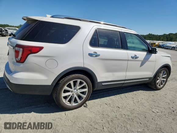 2017 Ford Explorer Limited z VIN 1FM5K7F83HGB80465, wystawiony jako Copart lot #70853145 z przebiegiem 94 406 mil mil oraz Szkoda całkowita • Salvage title. Historia ofert i sprzedaży dostępna na DreamBid. Obrazek 3.